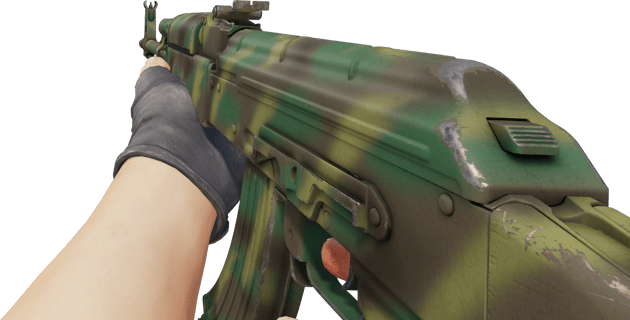 Preview image 3 of AK-47 | Jungle Spray (Minimal Wear)