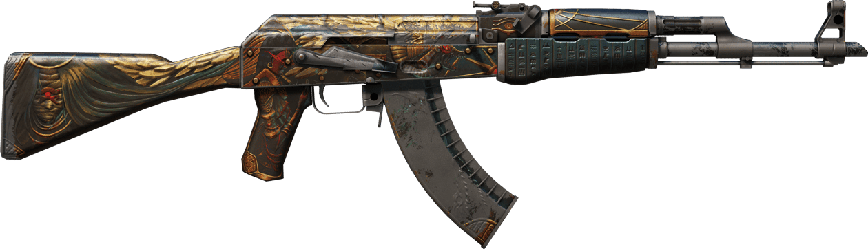 Preview image 2 of AK-47 | Legion of Anubis (ถลอกปอกเปิกจากการรบ)
