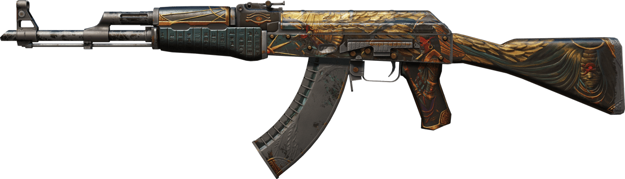 Preview image 1 of AK-47 | Legion of Anubis (ถลอกปอกเปิกจากการรบ)
