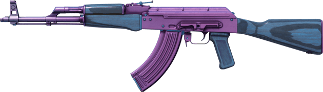 AK-47 | Midnight Laminate (Minimal Wear)