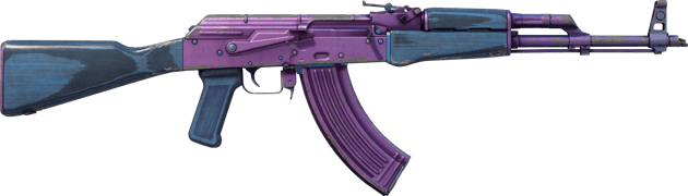 Preview image 2 of AK-47 | Midnight Laminate (Well-Worn)