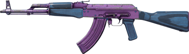 AK-47 | Midnight Laminate (Well-Worn)