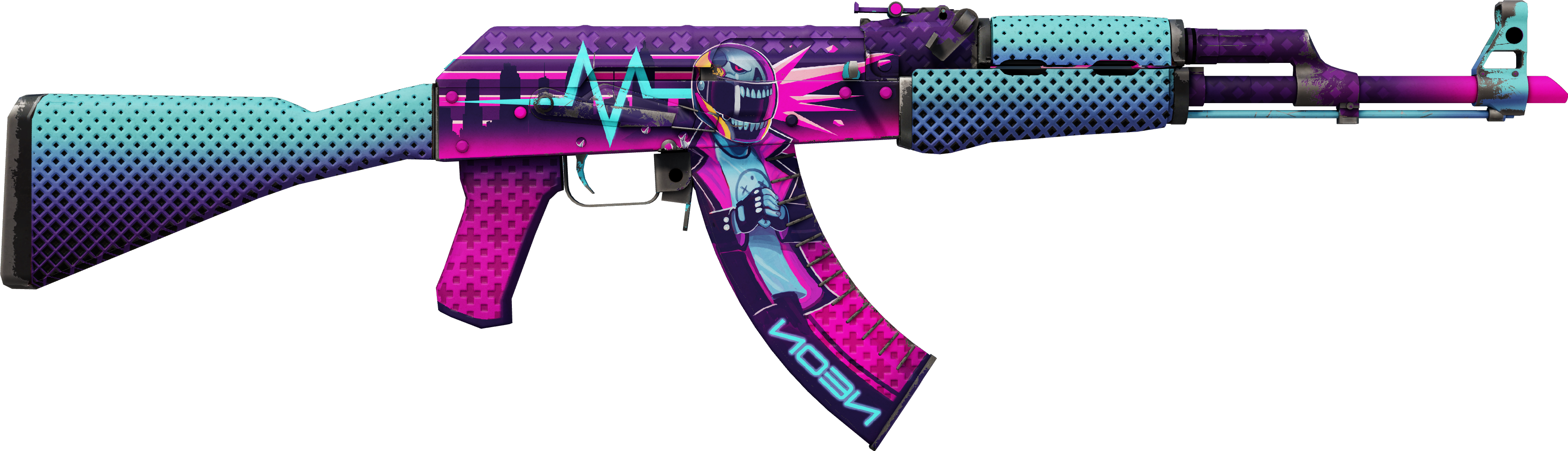 Neon Rider Case AK-47 | Neon Rider (Field-Tested) - Skins Wiki
