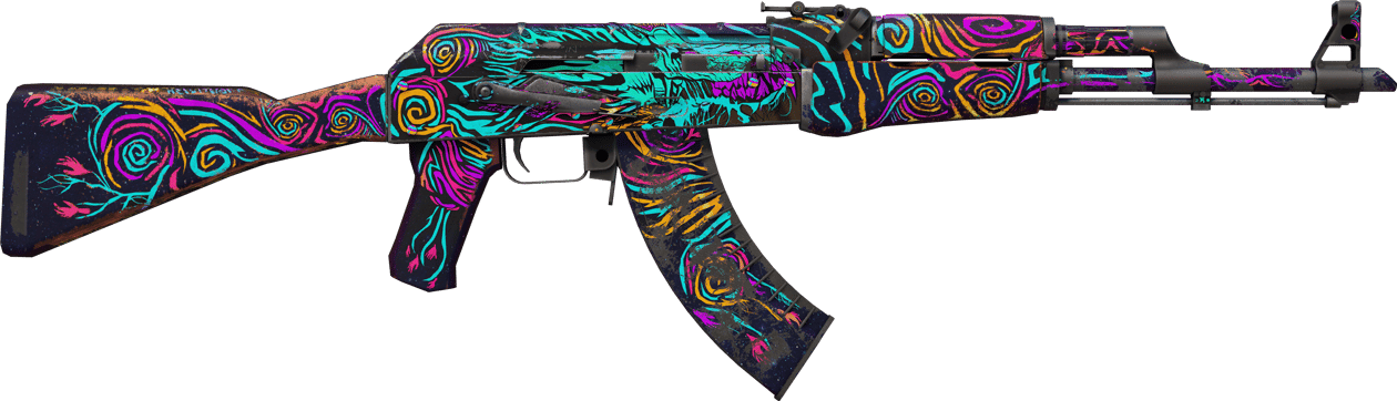 Preview image 2 of AK-47 | Deseo nocturno (Deplorable)