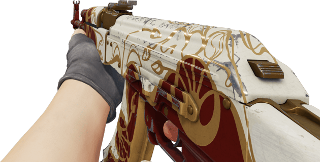 Preview image 3 of AK-47 | Nouveau Rouge (ผ่านการทดสอบภาคสนาม)