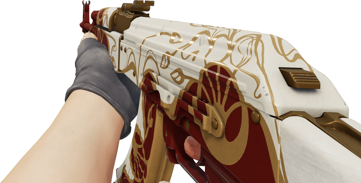 Preview image 3 of AK-47 | Nouveau Rouge (MW - Trầy ít)