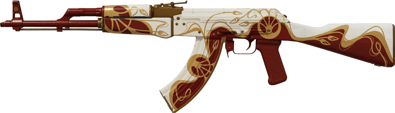 Preview image 1 of AK-47 | Nouveau Rouge (MW - Trầy ít)