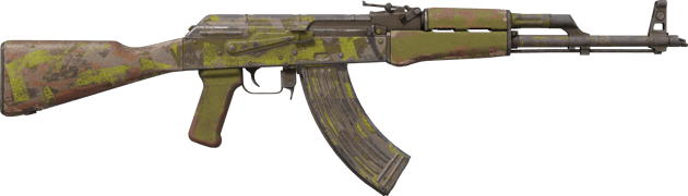 Preview image 2 of AK-47 | Polycam verde (Deplorable)