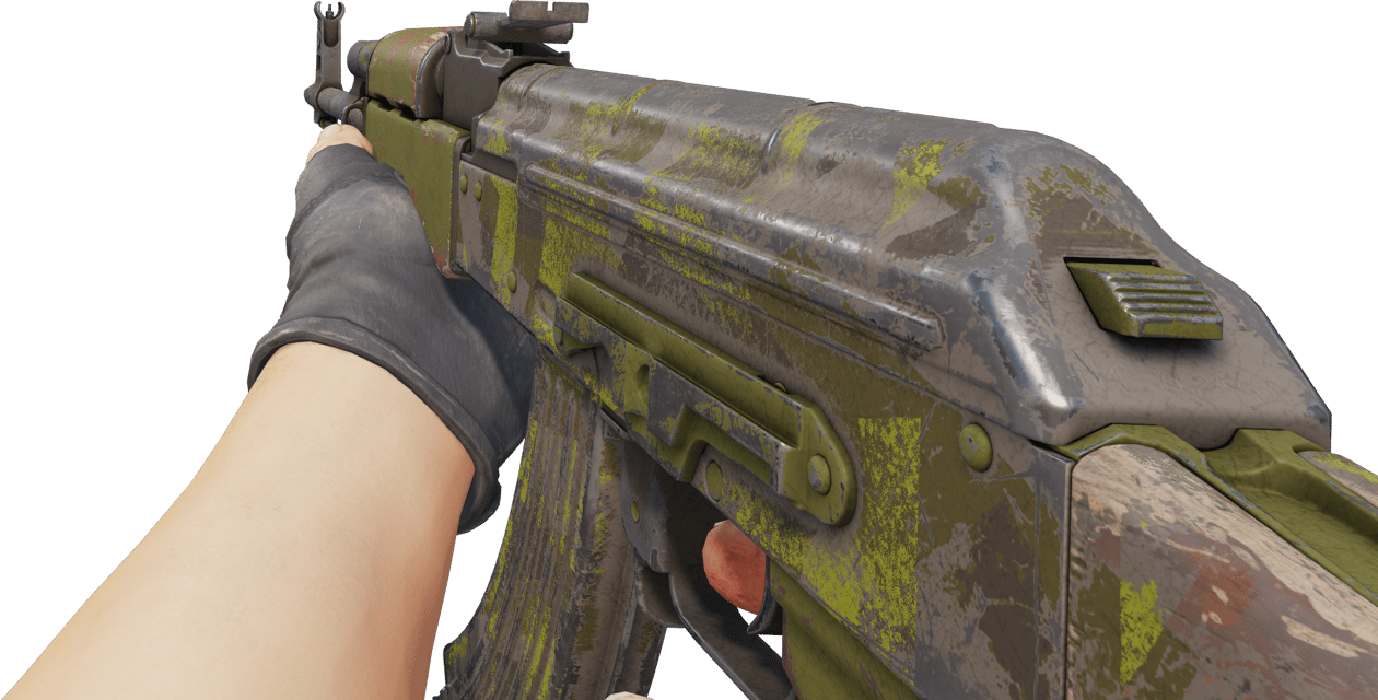 Preview image 3 of AK-47 | Polycam verde (Deplorable)