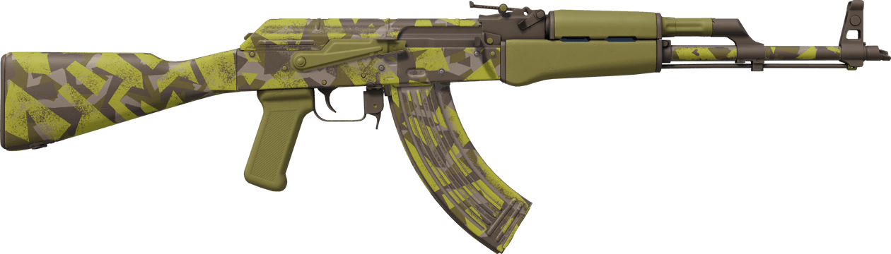Preview image 2 of AK-47 | Olive Polycam (未使用)