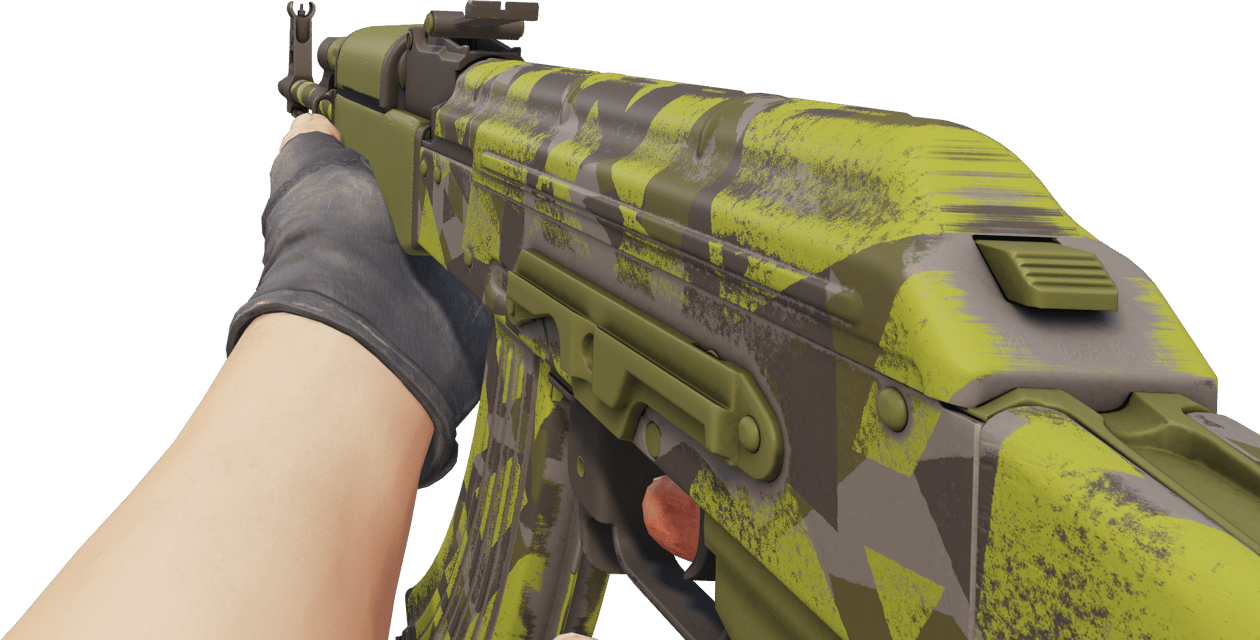 Preview image 3 of AK-47 | Olive Polycam (未使用)