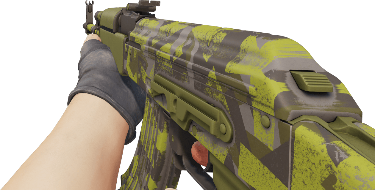 Preview image 3 of AK-47 | Olive Polycam (Com Pouco Uso)