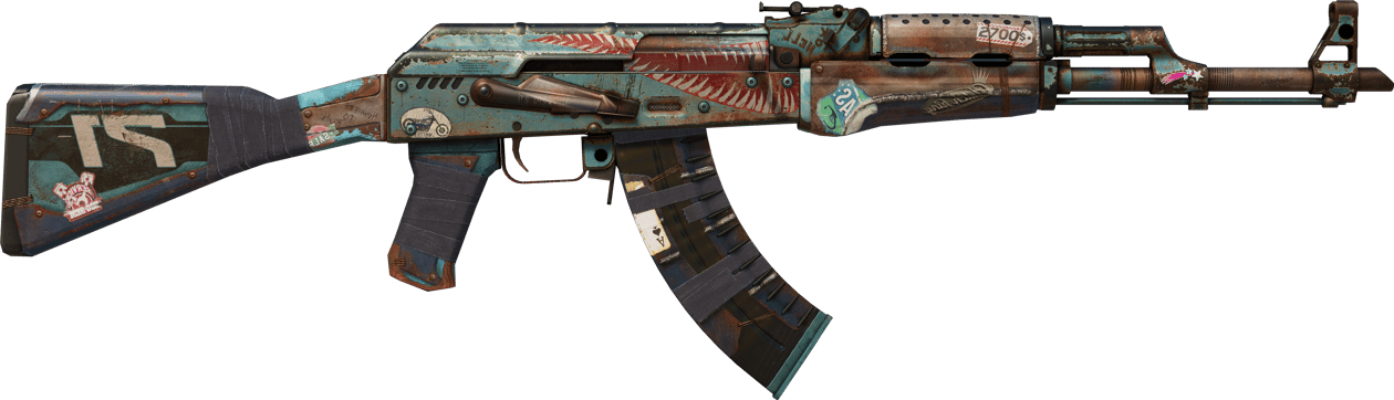 Preview image 2 of AK-47 | Rat Rod (Algo desgastado)