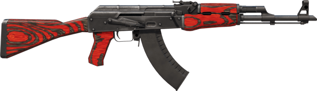 Preview image 2 of AK-47 | Red Laminate (ผ่านการทดสอบภาคสนาม)