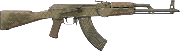 Preview image 2 of AK-47 | Safari Mesh (かなり摩耗)