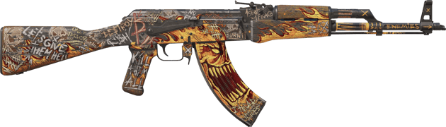 Preview image 2 of AK-47 | Searing Rage (Field-Tested)