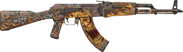 Preview image 2 of AK-47 | Searing Rage (Well-Worn)