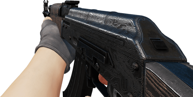 Preview image 3 of AK-47 | Steel Delta (Minimal Wear)