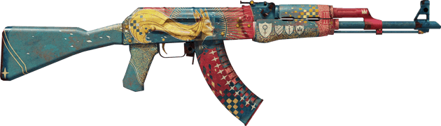Preview image 2 of AK-47 | The Empress (Battle-Scarred)