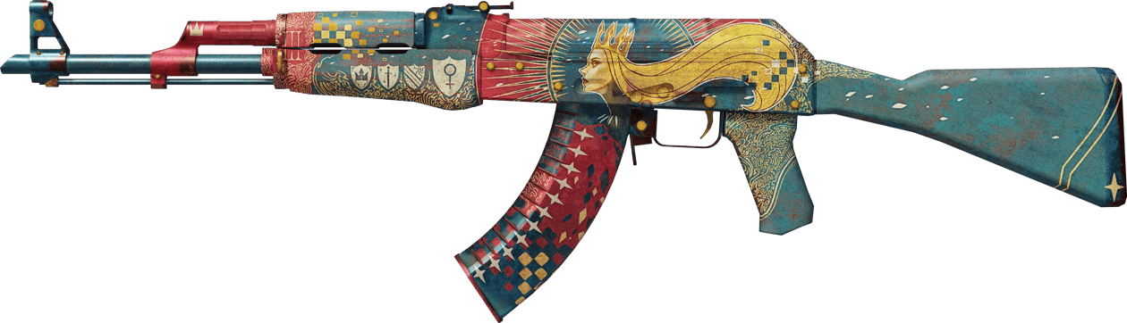 Preview image 1 of AK-47 | The Empress (ถลอกปอกเปิกจากการรบ)