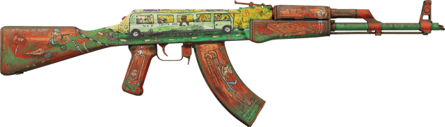 Preview image 2 of AK-47 | The Outsiders (BS - Mòn qua thực chiến)