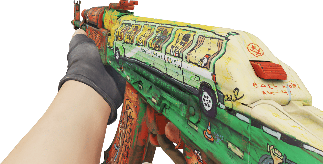 Preview image 3 of AK-47 | The Outsiders (Vähän käytetty)