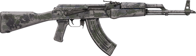 Preview image 2 of AK-47 | VariCamo Grey (Segnato dalle battaglie)