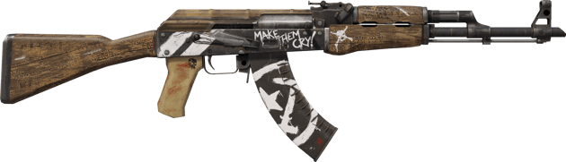 Preview image 2 of AK-47 | Wasteland Rebel (ใหม่จากโรงงาน)