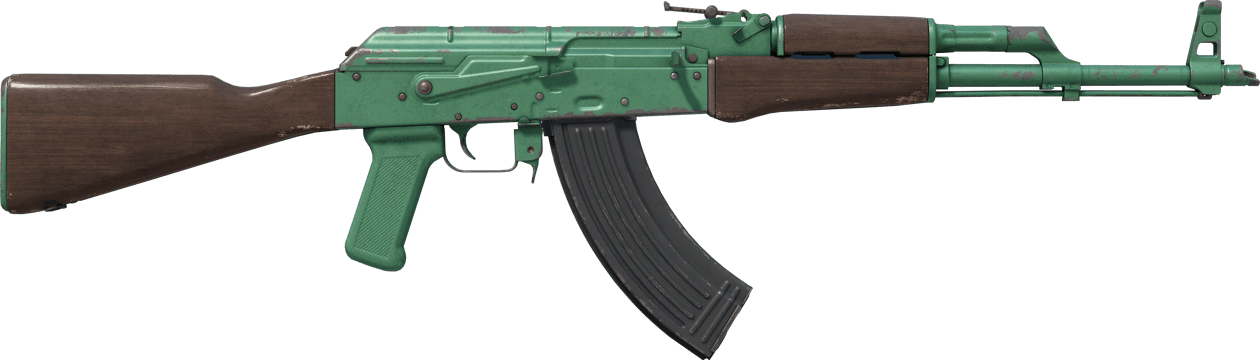 Preview image 2 of AK-47 | Wintergreen (Testato sul campo)