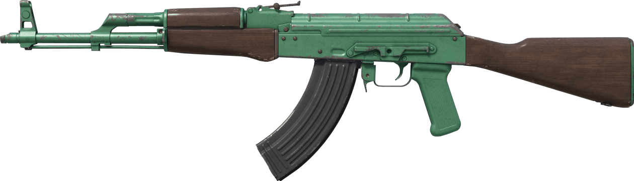 Preview image 1 of AK-47 | Wintergreen (Testato sul campo)