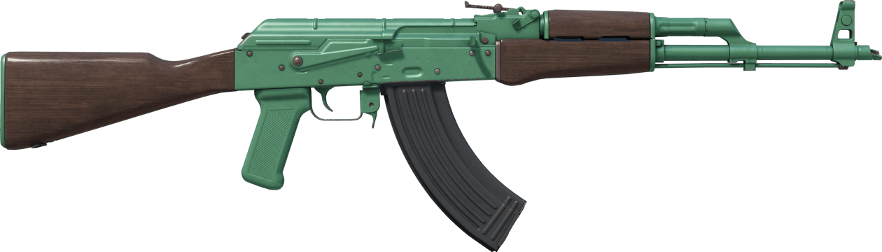 Preview image 2 of AK-47 | Wintergreen (Com Pouco Uso)