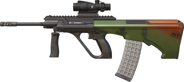 AUG | Amber Fade (Well-Worn)