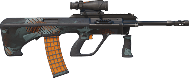 Preview image 2 of AUG | Bursztynowy cień (mocne zużycie)