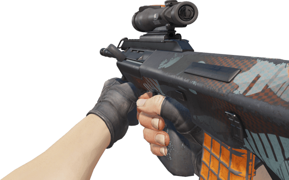 Preview image 3 of AUG | Bursztynowy cień (mocne zużycie)