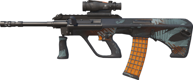 AUG | Bursztynowy cień (mocne zużycie)