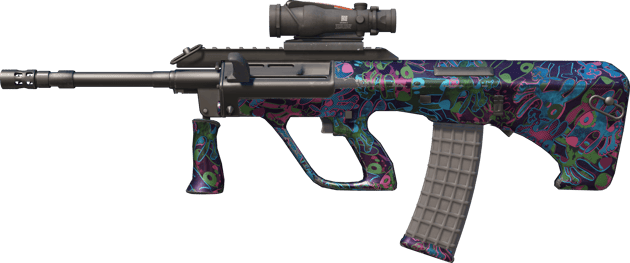 AUG | Death by Puppy (Com Pouco Uso)