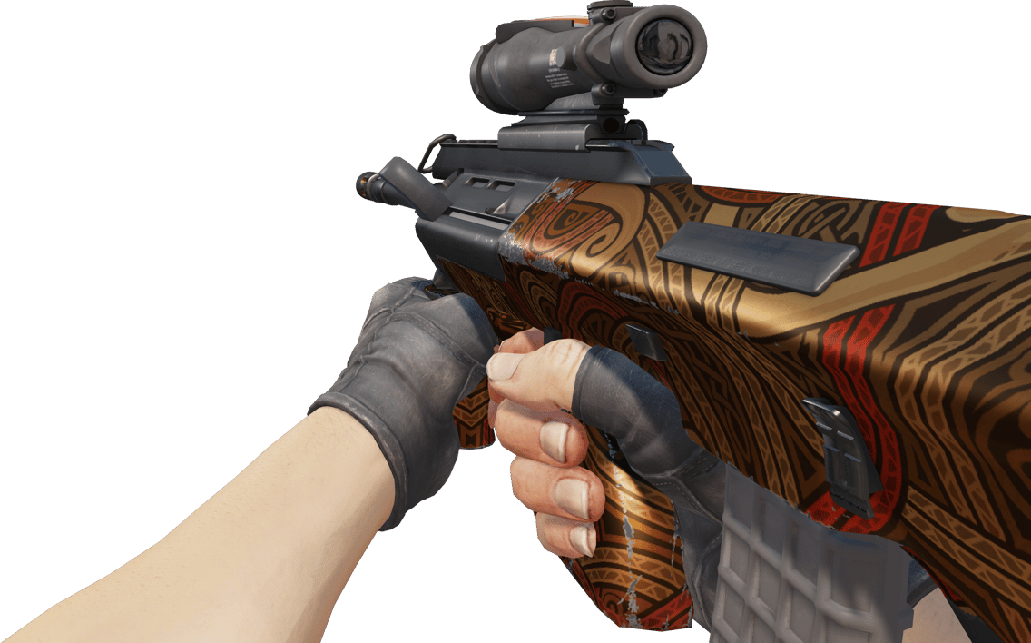 Preview image 3 of AUG | Flame Jörmungandr (Minimal Wear)