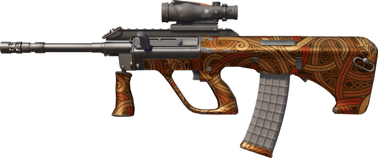 Preview image 1 of AUG | Flame Jörmungandr (Minimal Wear)