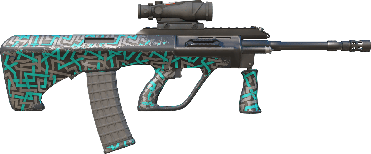 Preview image 2 of AUG | 弹跳线条 (久经沙场)