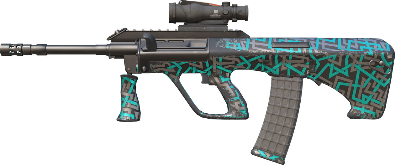 Preview image 1 of AUG | 弹跳线条 (久经沙场)