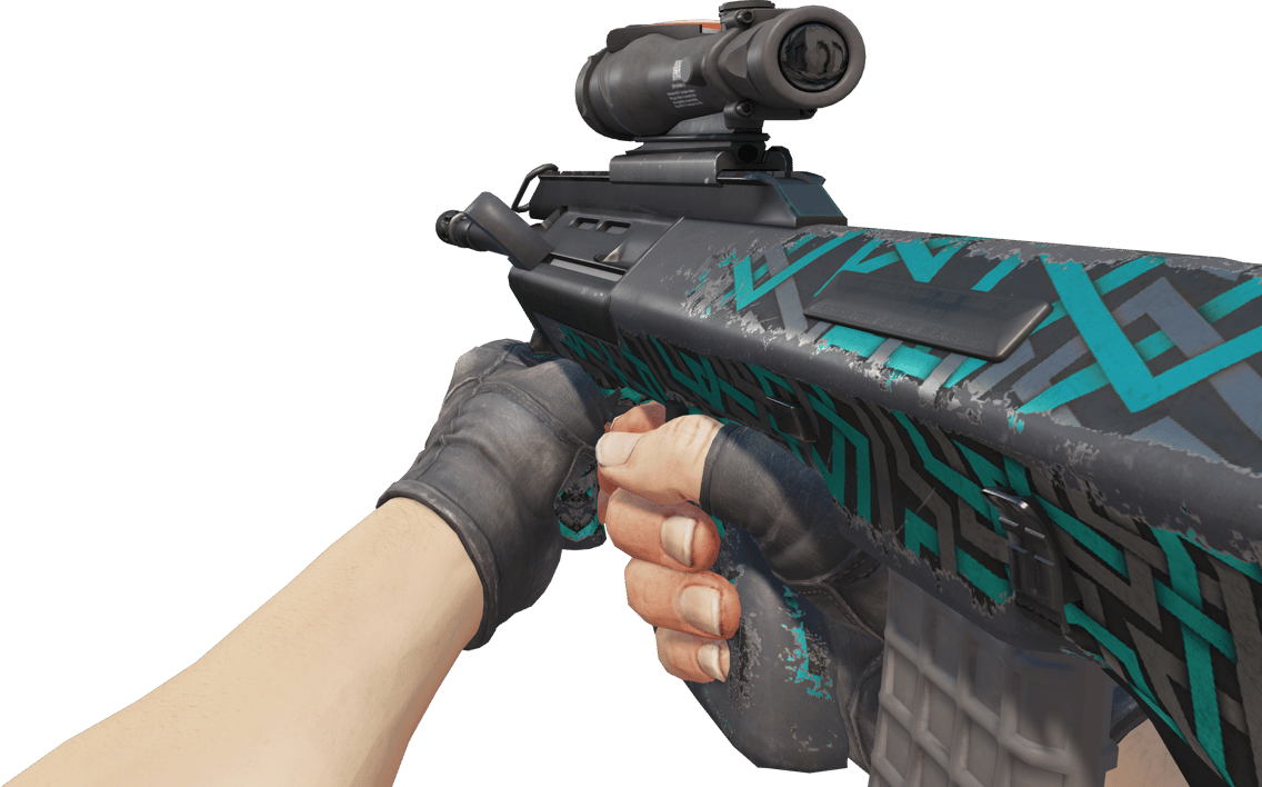 Preview image 3 of AUG | 弹跳线条 (破损不堪)