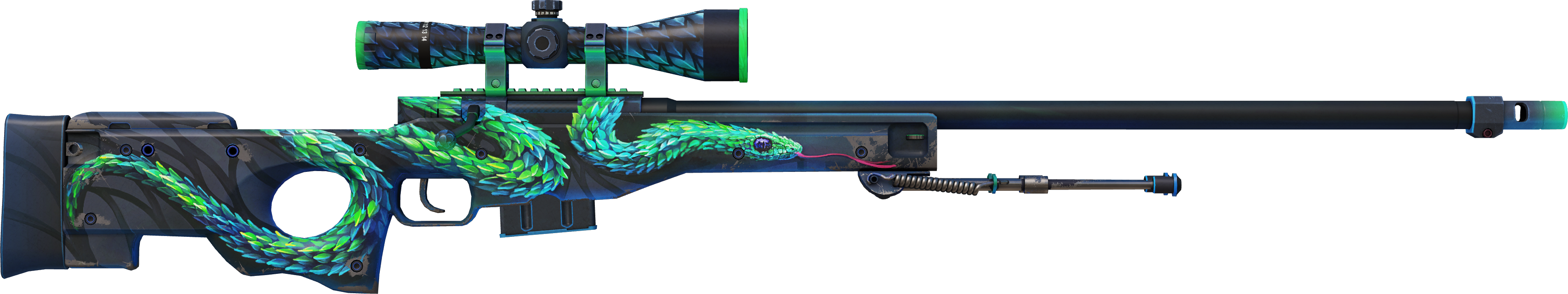 Preview image 2 of AWP | 刺鱗樹蝰 (戰場實測)