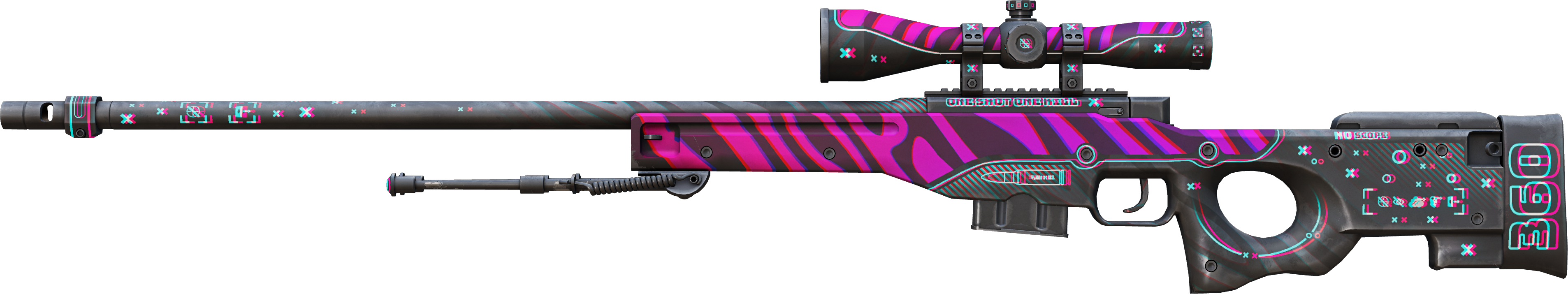 Preview image 1 of AWP | Värivääristymä (Vähän käytetty)