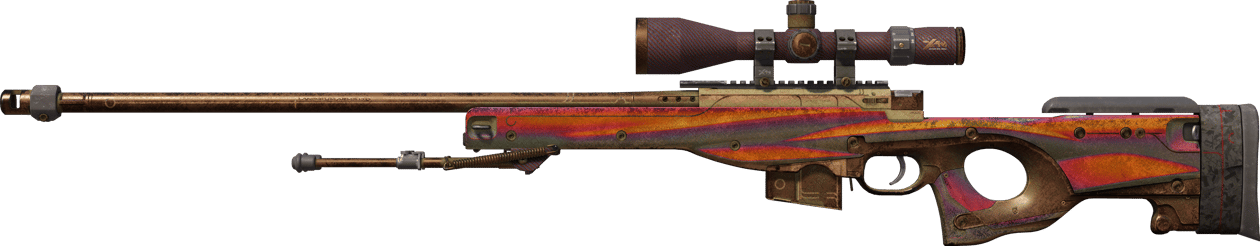 Preview image 1 of AWP | Canon chromé (Marquée par les combats)