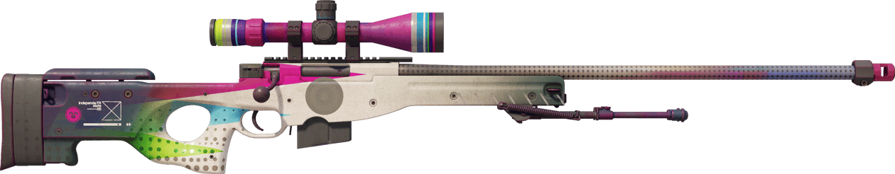 Preview image 2 of AWP | CMYK (전투로 닳고 닳은)