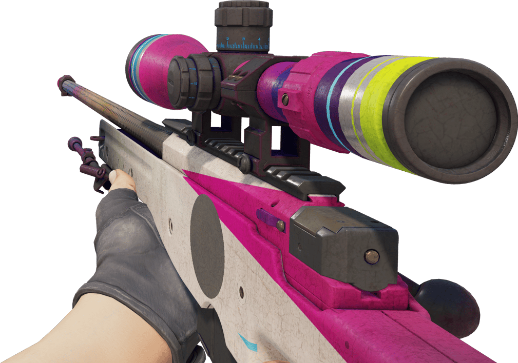 Preview image 3 of AWP | CMYK (전투로 닳고 닳은)