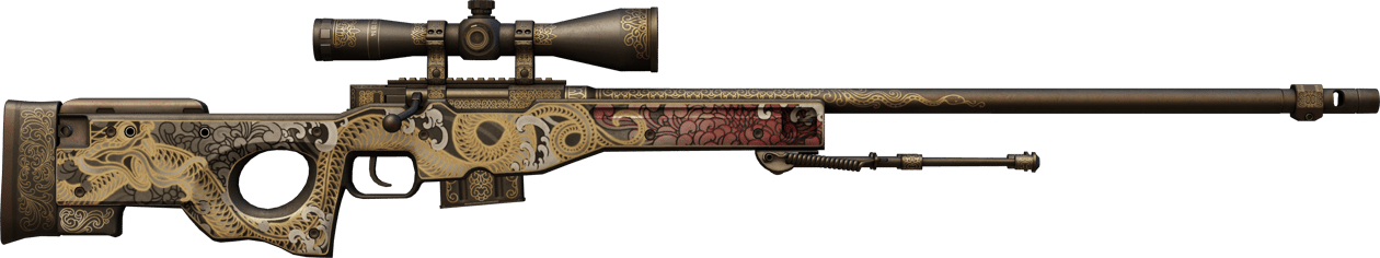 Preview image 2 of AWP | 金粉肆蛇 (战痕累累)