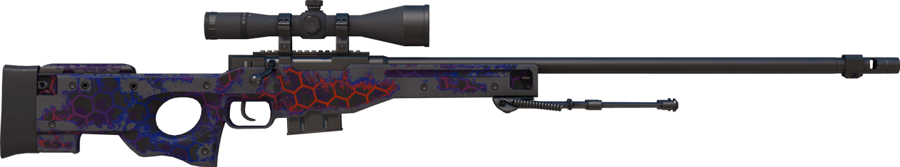 Preview image 2 of AWP | Elektrische Waben (Abgenutzt)