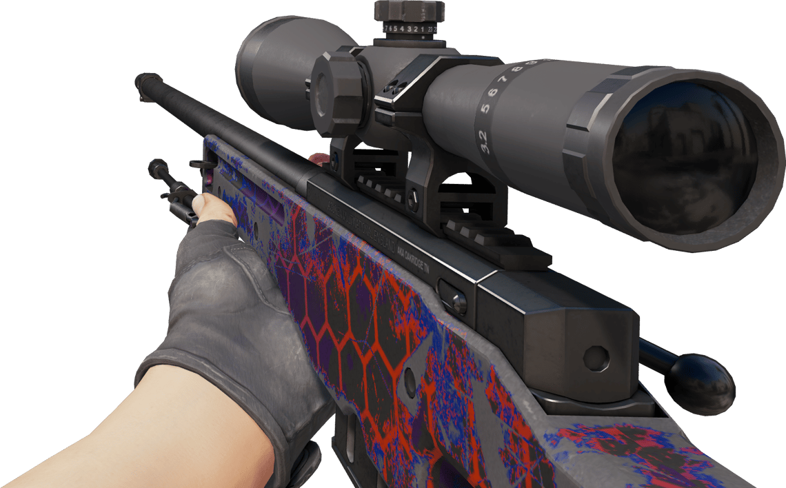 Preview image 3 of AWP | Elektrische Waben (Abgenutzt)