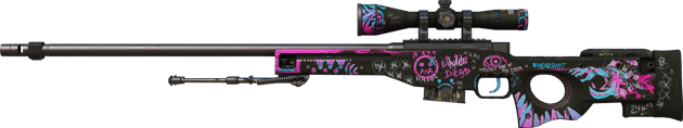 AWP | 狂熱夢魘 (輕微磨損)